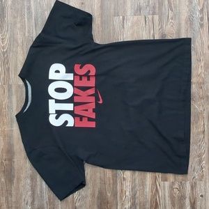 SOLD!!! 3 for $20 Nike Stop Fakes T-shirt